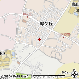 長野県上高井郡高山村高井3305周辺の地図