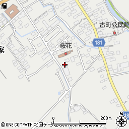 栃木県さくら市氏家1798-3周辺の地図