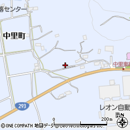 栃木県宇都宮市中里町611周辺の地図