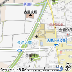 長野県長野市金箱周辺の地図