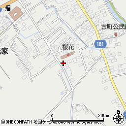 栃木県さくら市氏家1798周辺の地図