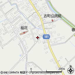 栃木県さくら市氏家1794周辺の地図