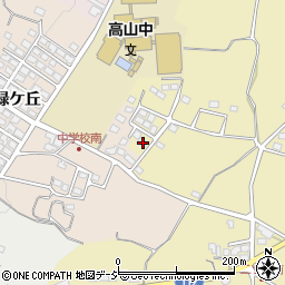 長野県上高井郡高山村高井4556-3周辺の地図