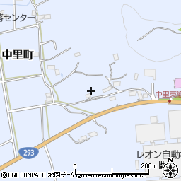栃木県宇都宮市中里町612周辺の地図