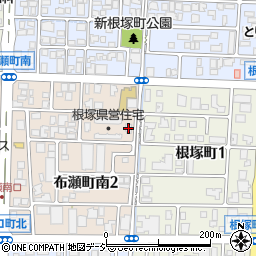 県営住宅根塚団地３号棟周辺の地図