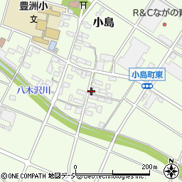 長野県須坂市小島558周辺の地図