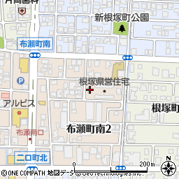 県営住宅根塚団地１号棟周辺の地図