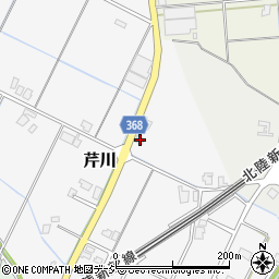 富山県小矢部市芹川1010-1周辺の地図