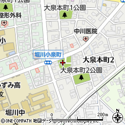 本泉神社周辺の地図