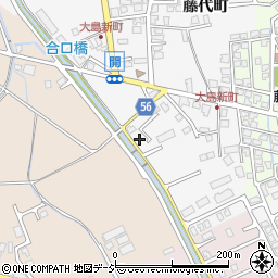 富山県富山市開403周辺の地図