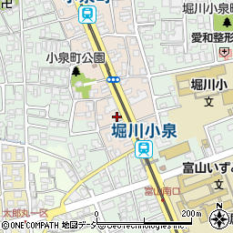 富山県富山市小泉町191周辺の地図