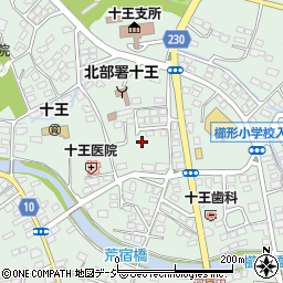 茨城県日立市十王町友部周辺の地図