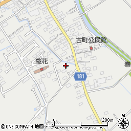 栃木県さくら市氏家2607周辺の地図