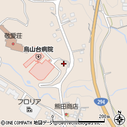 栃木県那須烏山市滝田995周辺の地図