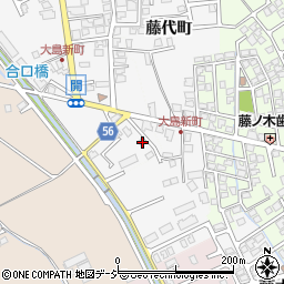 富山県富山市開415周辺の地図