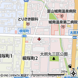 太郎丸西町公民館周辺の地図