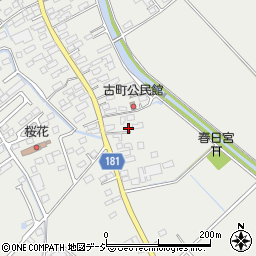 栃木県さくら市氏家2610周辺の地図