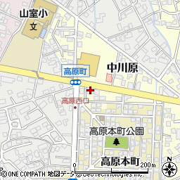 富山信用金庫高原町支店周辺の地図