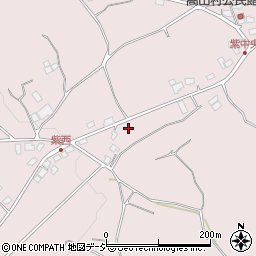 高山村役場　税務係周辺の地図