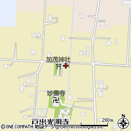 戸出光明寺自治公民館周辺の地図