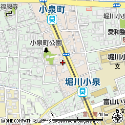 富山県富山市小泉町591周辺の地図