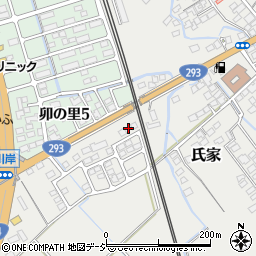 栃木県さくら市氏家1962周辺の地図