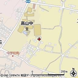 長野県上高井郡高山村二ツ石4578周辺の地図
