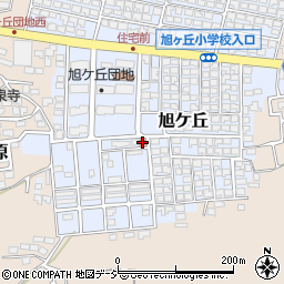 須坂旭ヶ丘郵便局周辺の地図