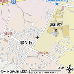 長野県上高井郡高山村高井3305-3周辺の地図