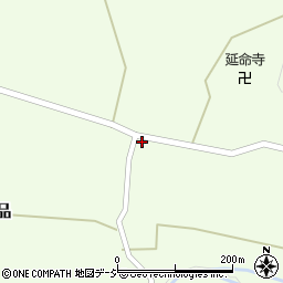 群馬県利根郡川場村生品786周辺の地図