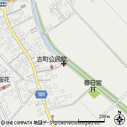 栃木県さくら市氏家13周辺の地図