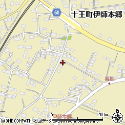 茨城県日立市十王町伊師本郷629-1周辺の地図