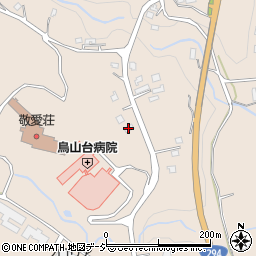 栃木県那須烏山市滝田996-7周辺の地図