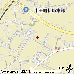 茨城県日立市十王町伊師本郷741-1周辺の地図