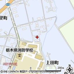 栃木県宇都宮市中里町245周辺の地図