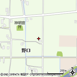 富山県中新川郡立山町野口205周辺の地図