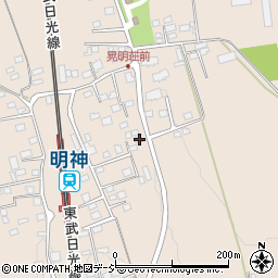 栃木県日光市明神1008周辺の地図