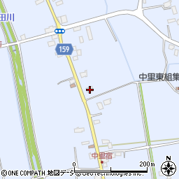 栃木県宇都宮市中里町1061周辺の地図