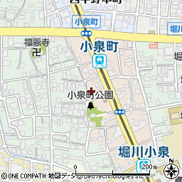 富山県富山市小泉町148周辺の地図