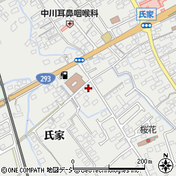栃木県さくら市氏家1777-2周辺の地図