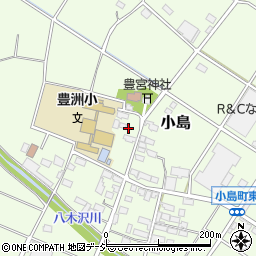 長野県須坂市小島565周辺の地図