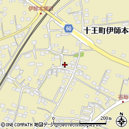 茨城県日立市十王町伊師本郷875-2周辺の地図