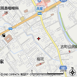 栃木県さくら市氏家2590周辺の地図