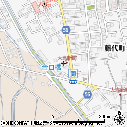 富山県富山市開372周辺の地図