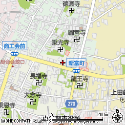 富山県小矢部市中央町3-6周辺の地図