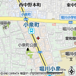 中野食料品店周辺の地図