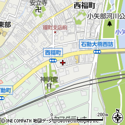富山県小矢部市西福町3-3周辺の地図