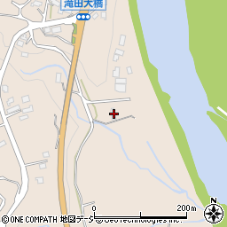 栃木県那須烏山市滝田1078-1周辺の地図