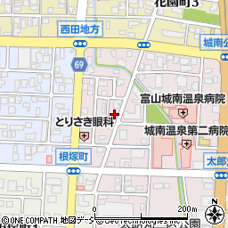 松村建工株式会社　本社周辺の地図