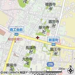 富山県小矢部市中央町3周辺の地図